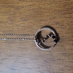 Sapphire Pendant in Silver